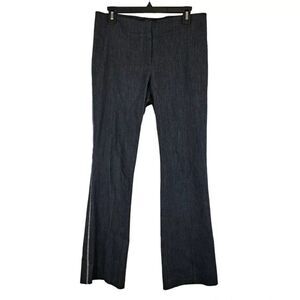 QL2 Quelledue Womens Mollie Slightly Flared Denim Jeans Black Size 44 Italy